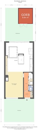 Floorplan - Brantwijk 23, 1181 MS Amstelveen